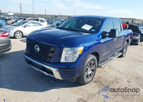 2020 Nissan Titan Sv 4X2 from USA, damaged, VIN 1N6AA1EF5LN501832